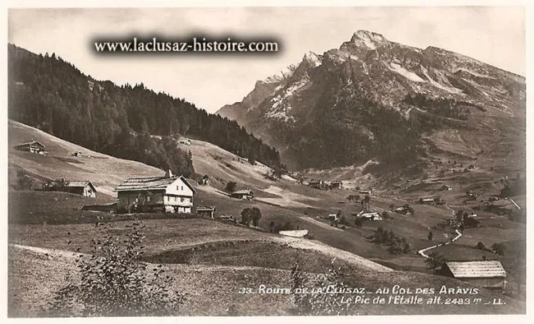 La Clusaz Locations - Photo ancienne la Clusaz