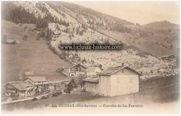 La Clusaz Locations - Photo ancienne la Clusaz