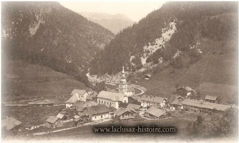 La Clusaz Locations - Photo ancienne la Clusaz