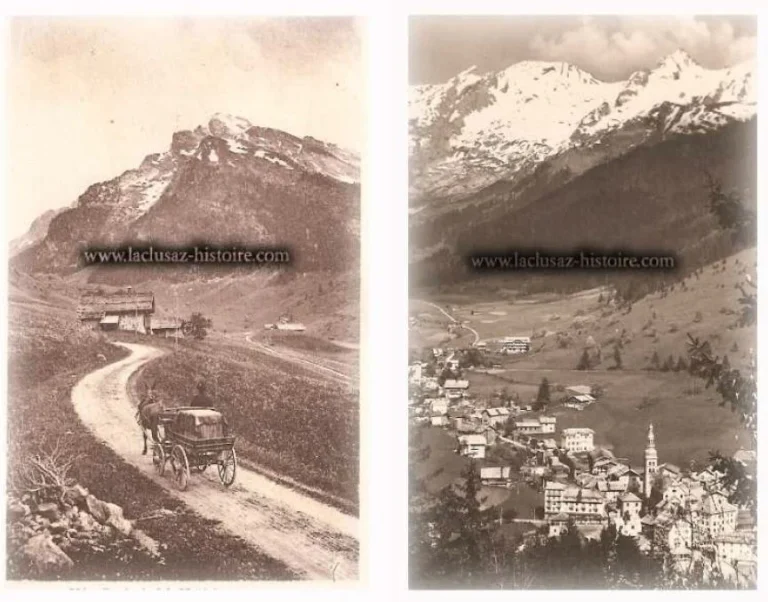 La Clusaz Locations - Photo ancienne la Clusaz