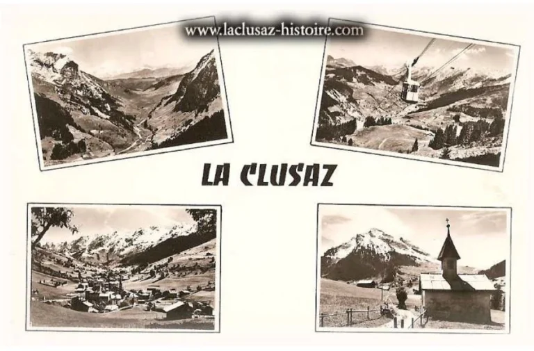 La Clusaz Locations - Photo ancienne la Clusaz